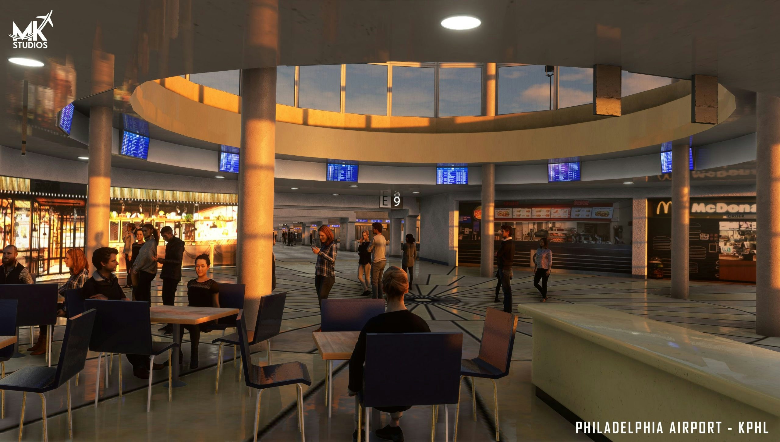 MK-Studios Releases Philadelphia Airport