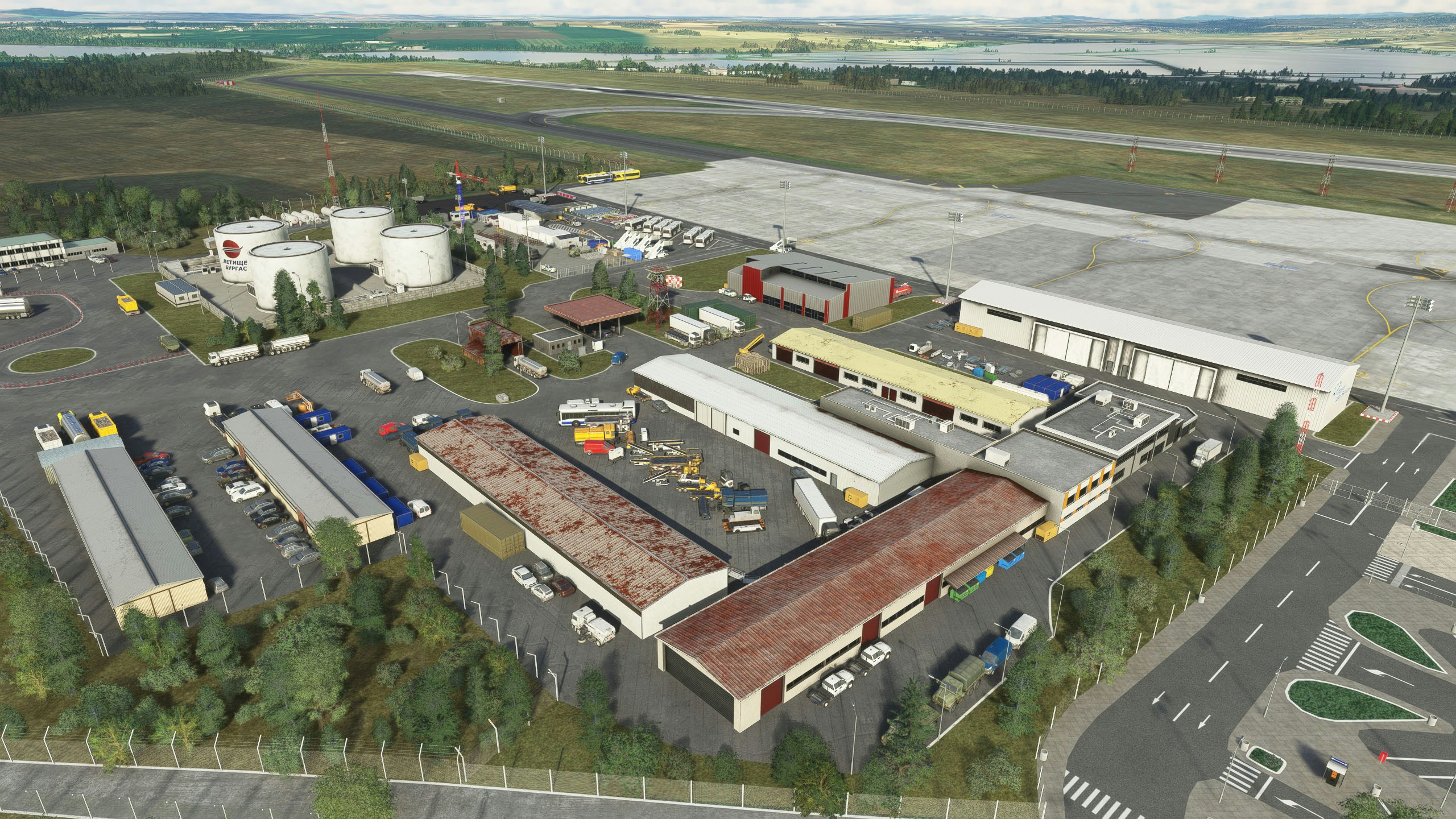 AG Sim Releases Burgas Airport