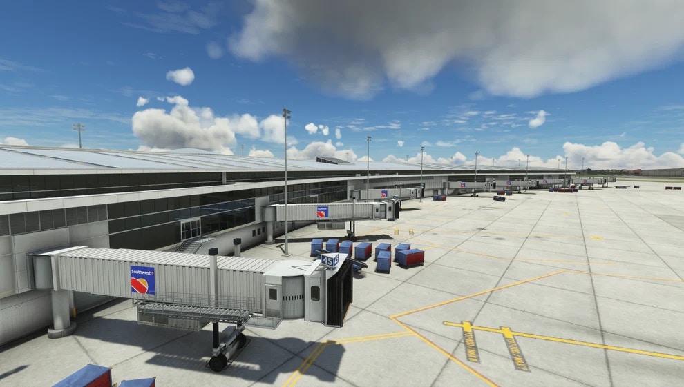 FSimStudios and Texan Simulations Release Houston Hobby Intl. Airport