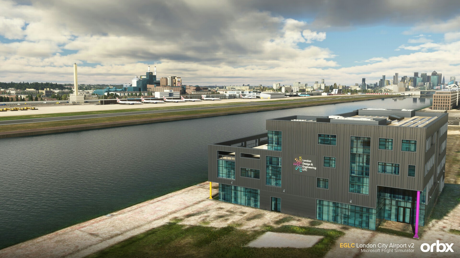 Orbx Releases London City Airport v2