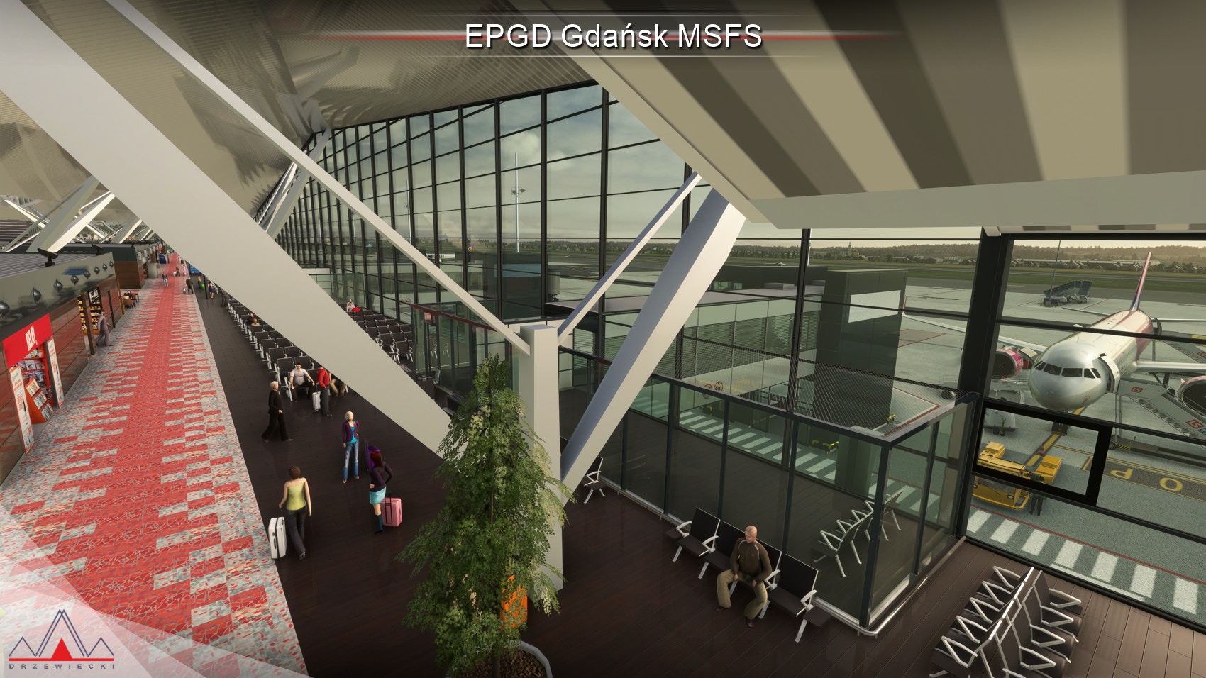 Drzewiecki Design Releases Gdańsk Airport for MSFS