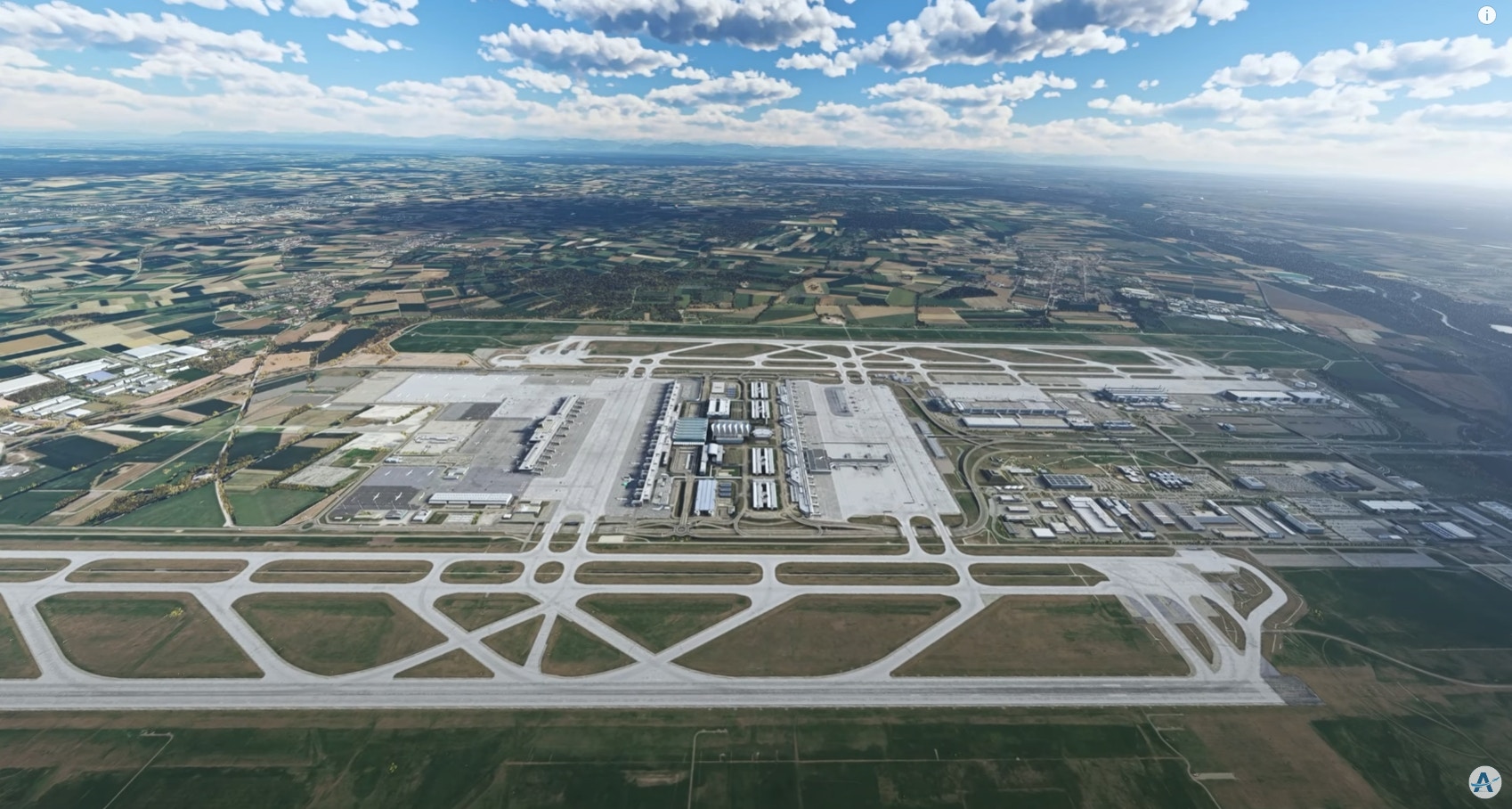 Simwings' Munich Airport is Getting a V2 in MSFS
