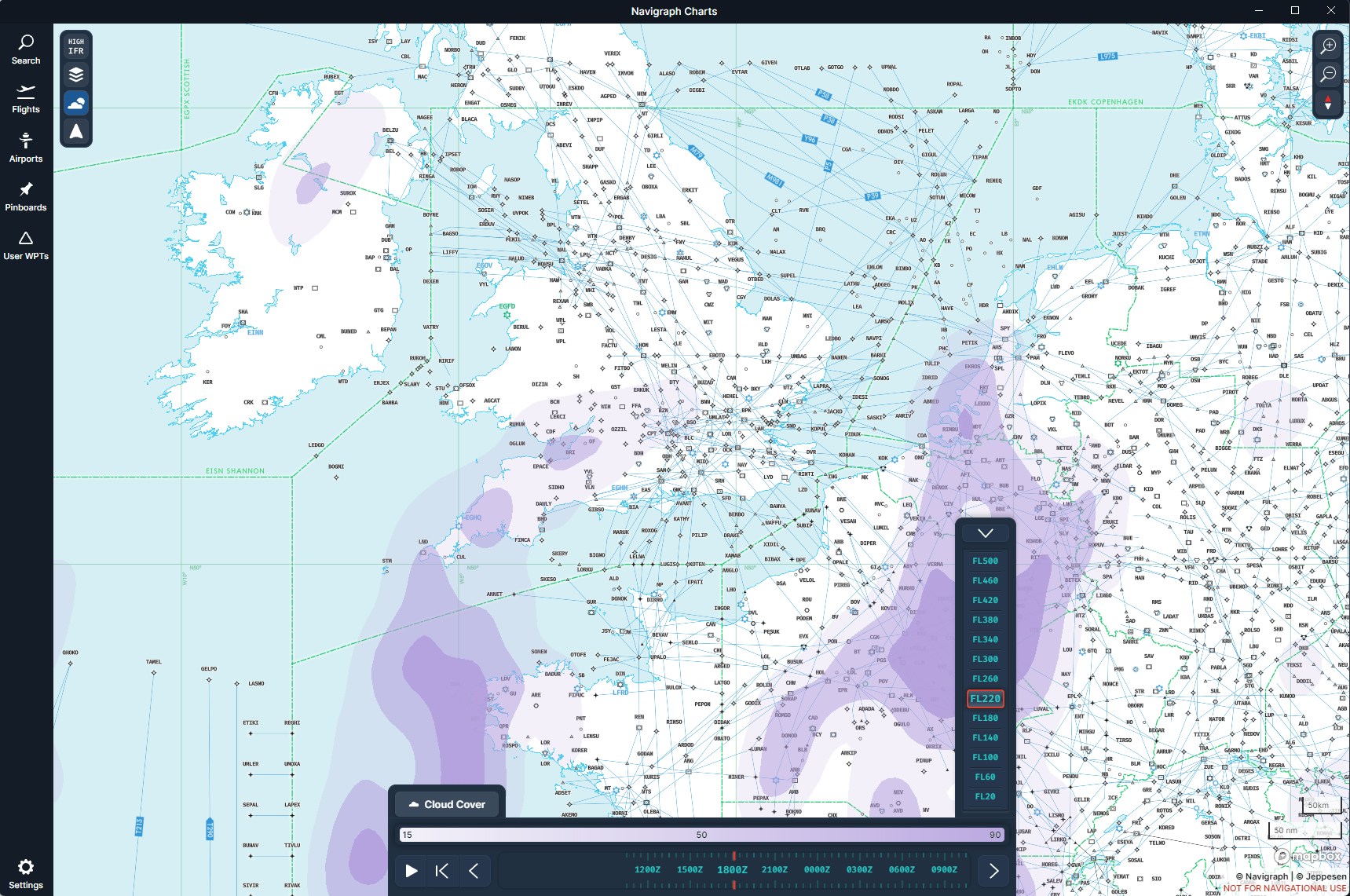 Clear Skies Ahead: Navigraph Adds Weather Overlays to Popular Charts App