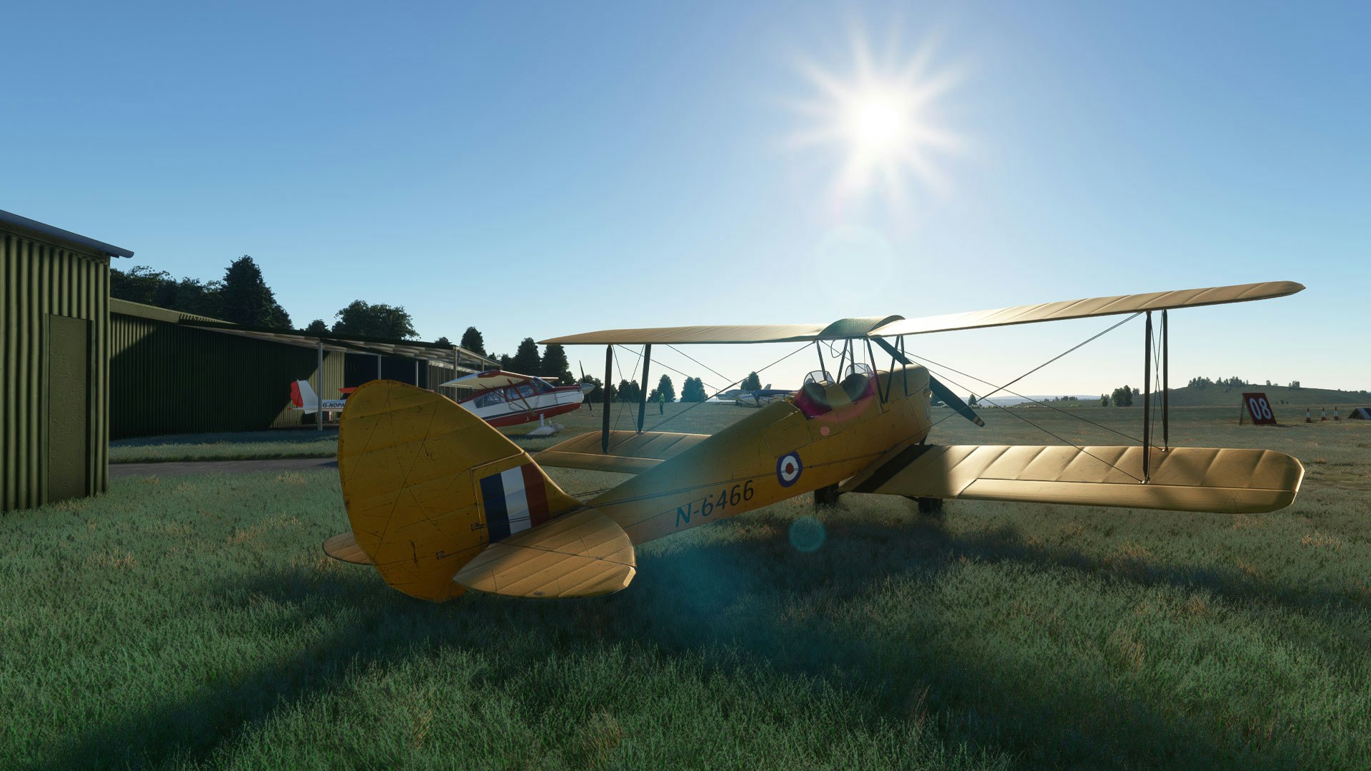 Burning Blue Design Release Compton Abbas Airfield for MSFS