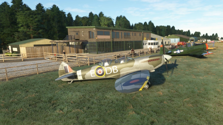Burning Blue Design Release Compton Abbas Airfield for MSFS