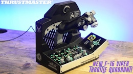 Watch the Thrustmaster F-16 Throttle Quadrant System Get Unboxed