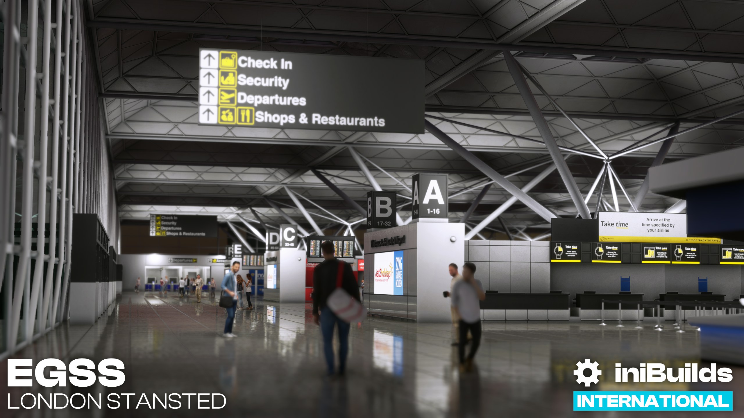iniBuilds Announces Stansted Airport, Coming this Week