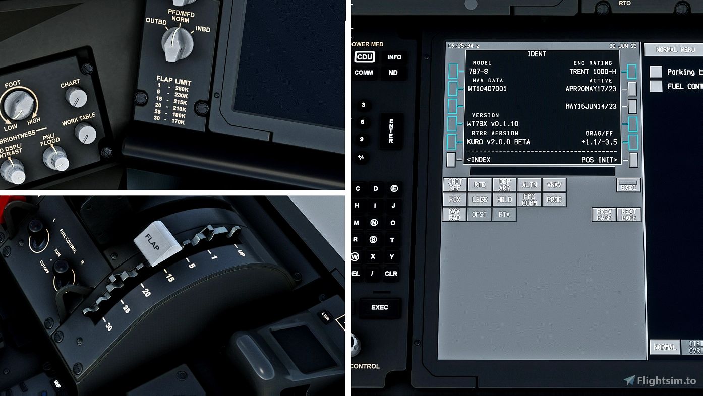 Kuro's Freeware B787-8 Updated To V2 - FSElite