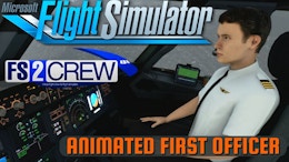 FS2Crew Releases Animated First Officer Pack for the FlyByWire A32NX