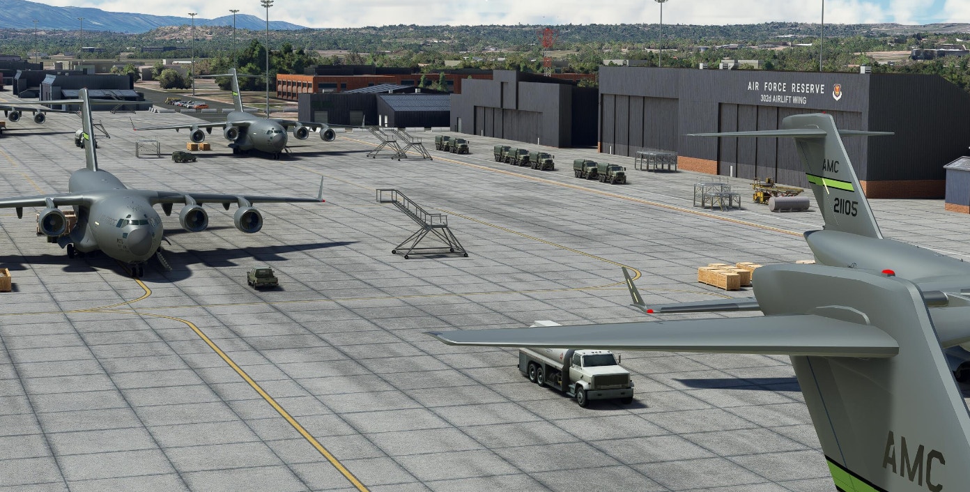BMWorld & AmSim Release Colorado Springs Airport for MSFS