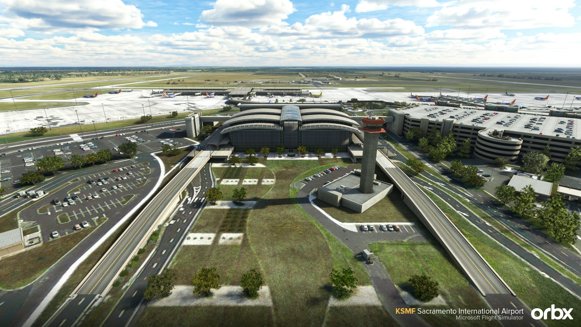 Orbx Releases Sacramento Airport for MSFS