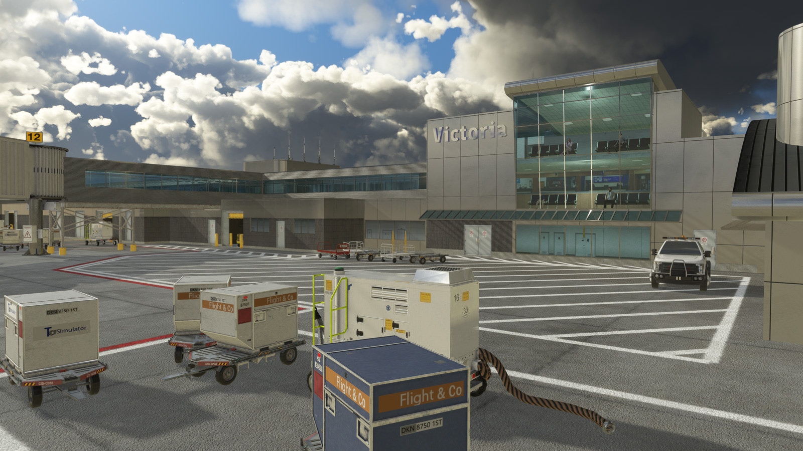 Roman Design Releases Victoria Intl. Airport for MSFS
