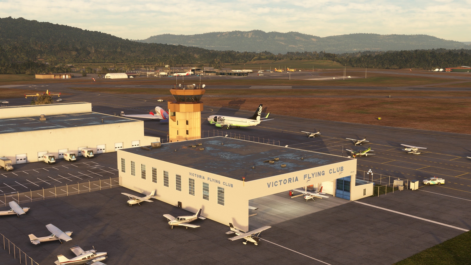 Roman Design Releases Victoria Intl. Airport for MSFS