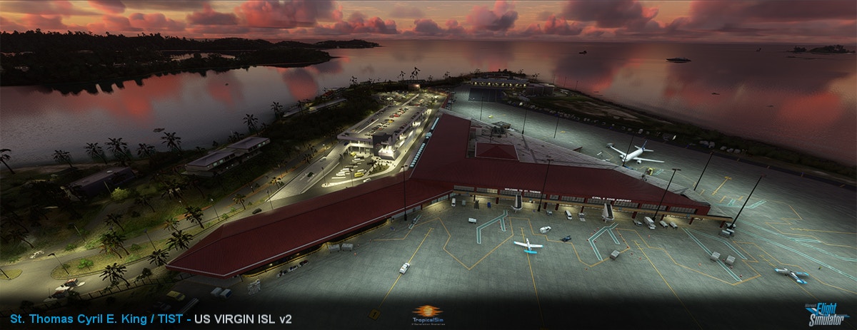 TropicalSim Release New Versions of Kansas City and St. Thomas Intl for MSFS