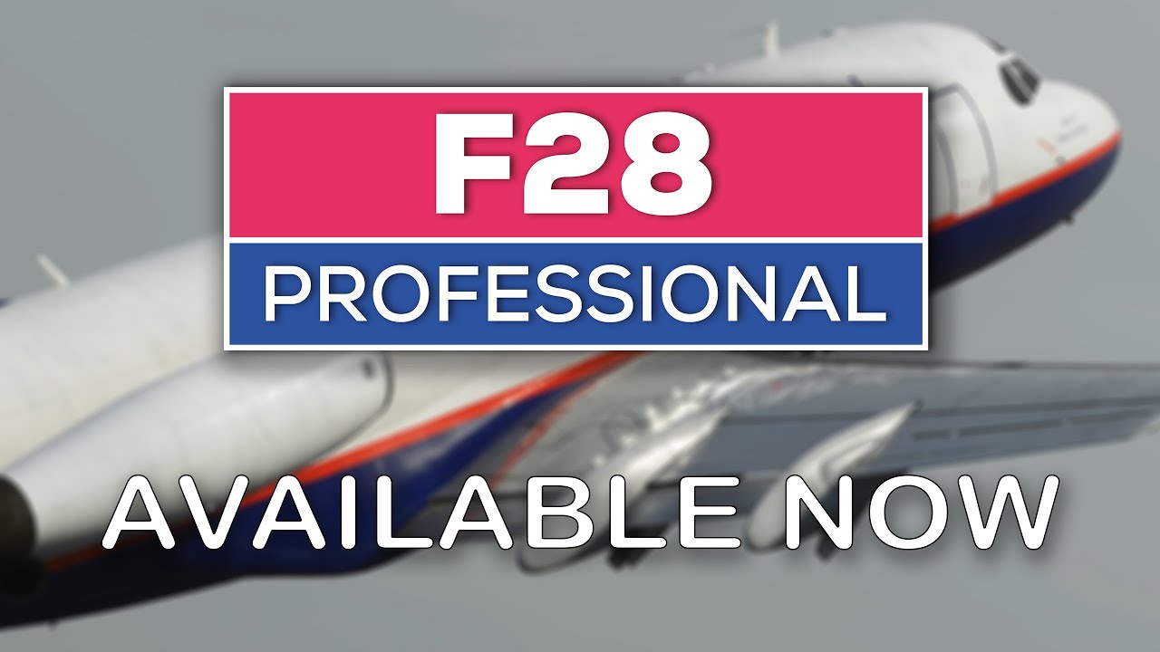 Just Flight F28 Professional - Official Trailer - FSElite