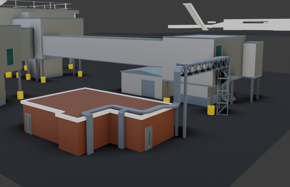 New Gatwick Airport Previews Shared by Origami Studios