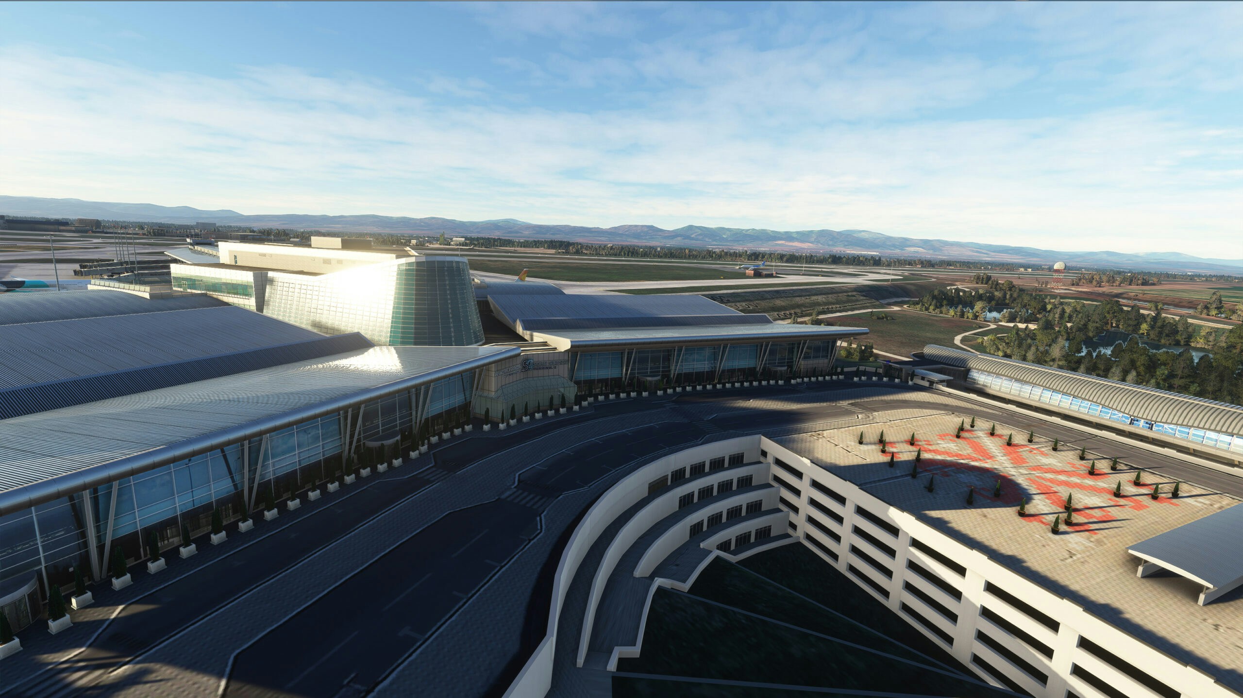 Afl0Sim Release Bulgaria's Sofia Airport for MSFS
