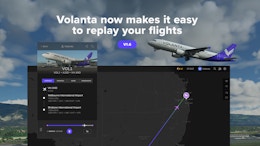 Volanta Updated to v1.6 – Flight Playback Controls, Improved Map, and More
