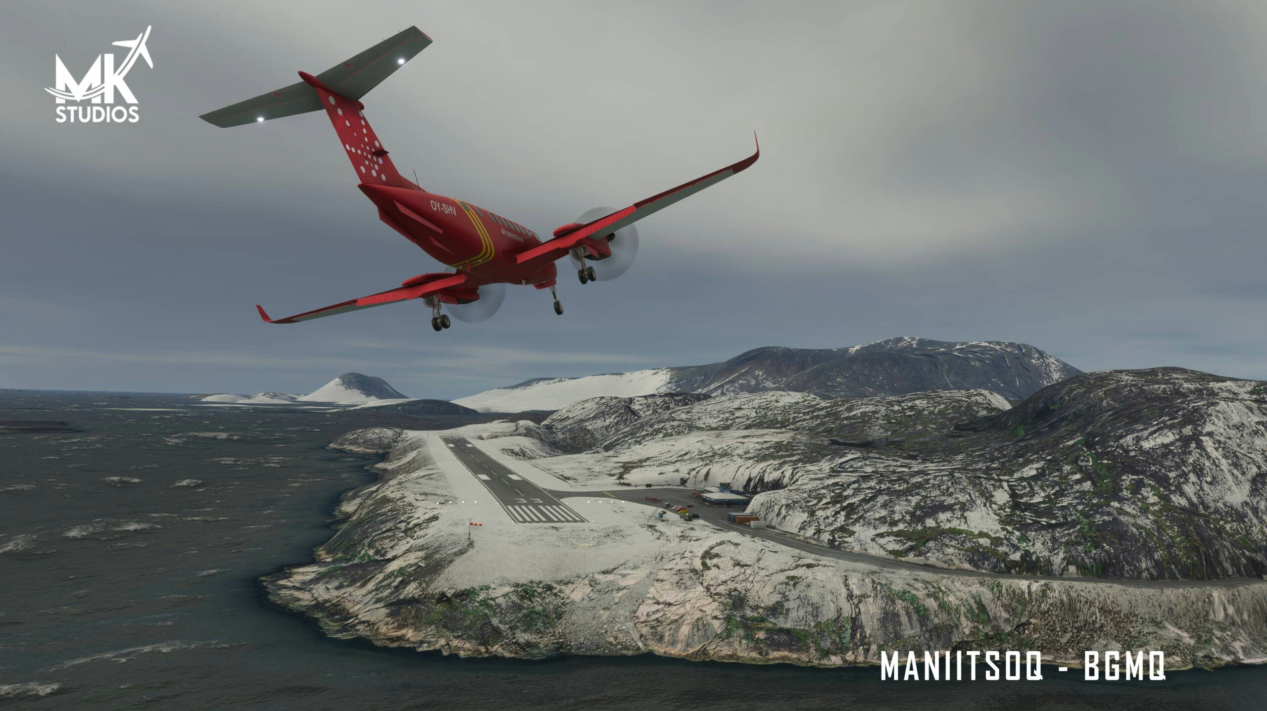 BGSF
Kangerlussuaq Airport
for Microsoft Flight Simulator