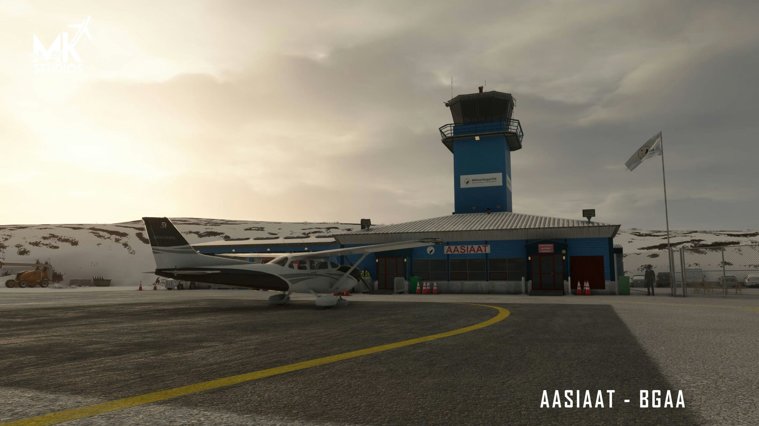 BGSF
Kangerlussuaq Airport
for Microsoft Flight Simulator