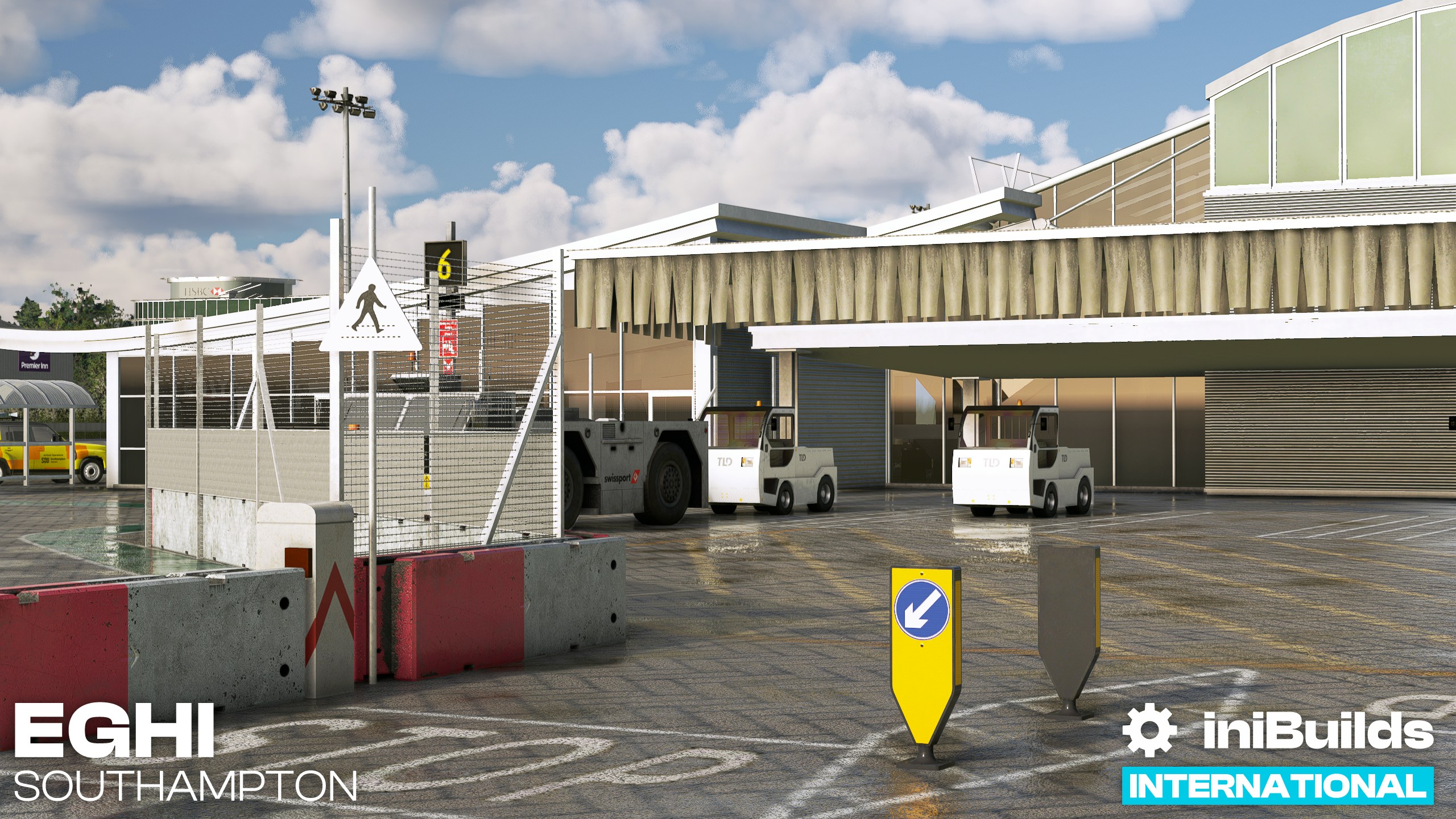 iniBuilds Releases Southampton Airport for MSFS
