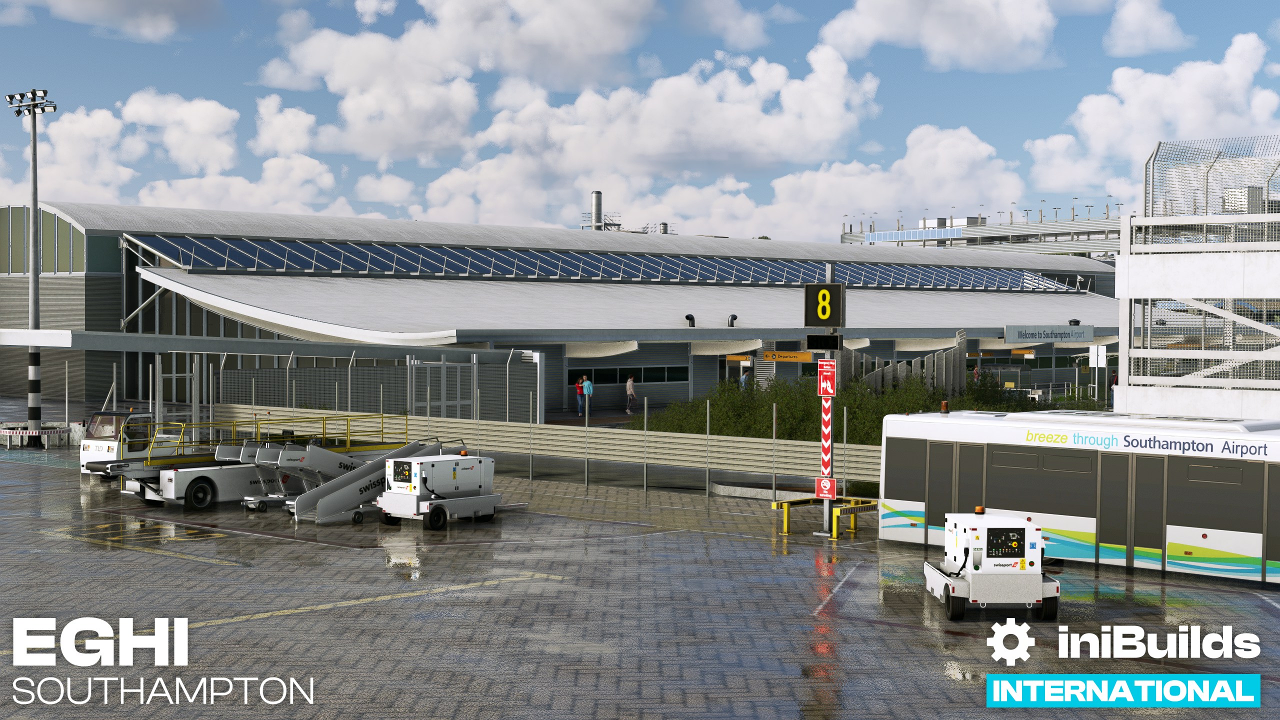 iniBuilds Formally Announces Southampton Airport for MSFS