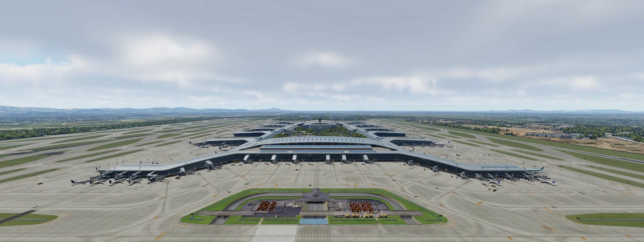 WF Scenery Studio Releases Guangzhou International Airport for P3D