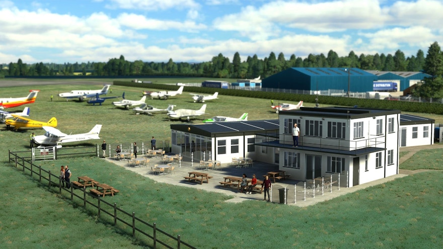 Burning Blue Design Release Wickenby Airfield for MSFS