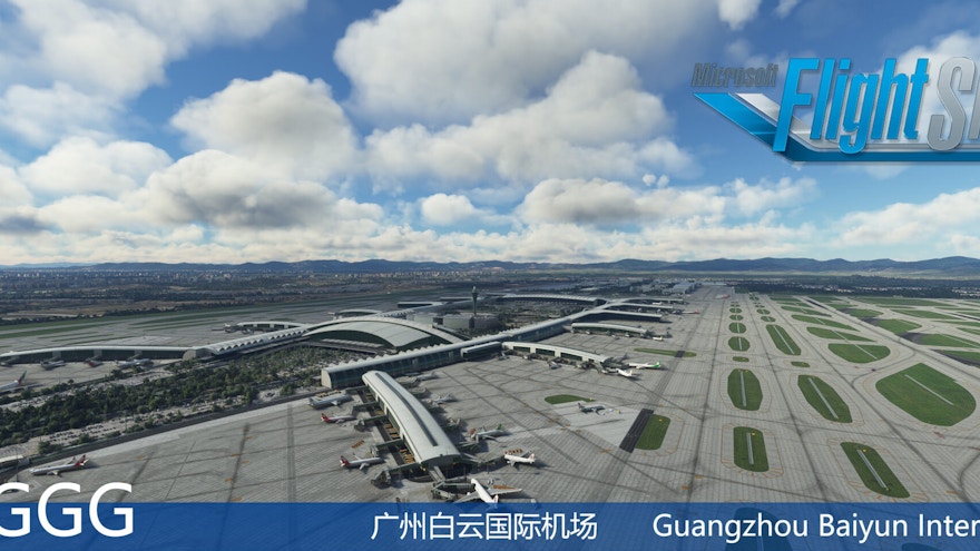 WF Scenery Studio Releases Guangzhou Baiyun for MSFS