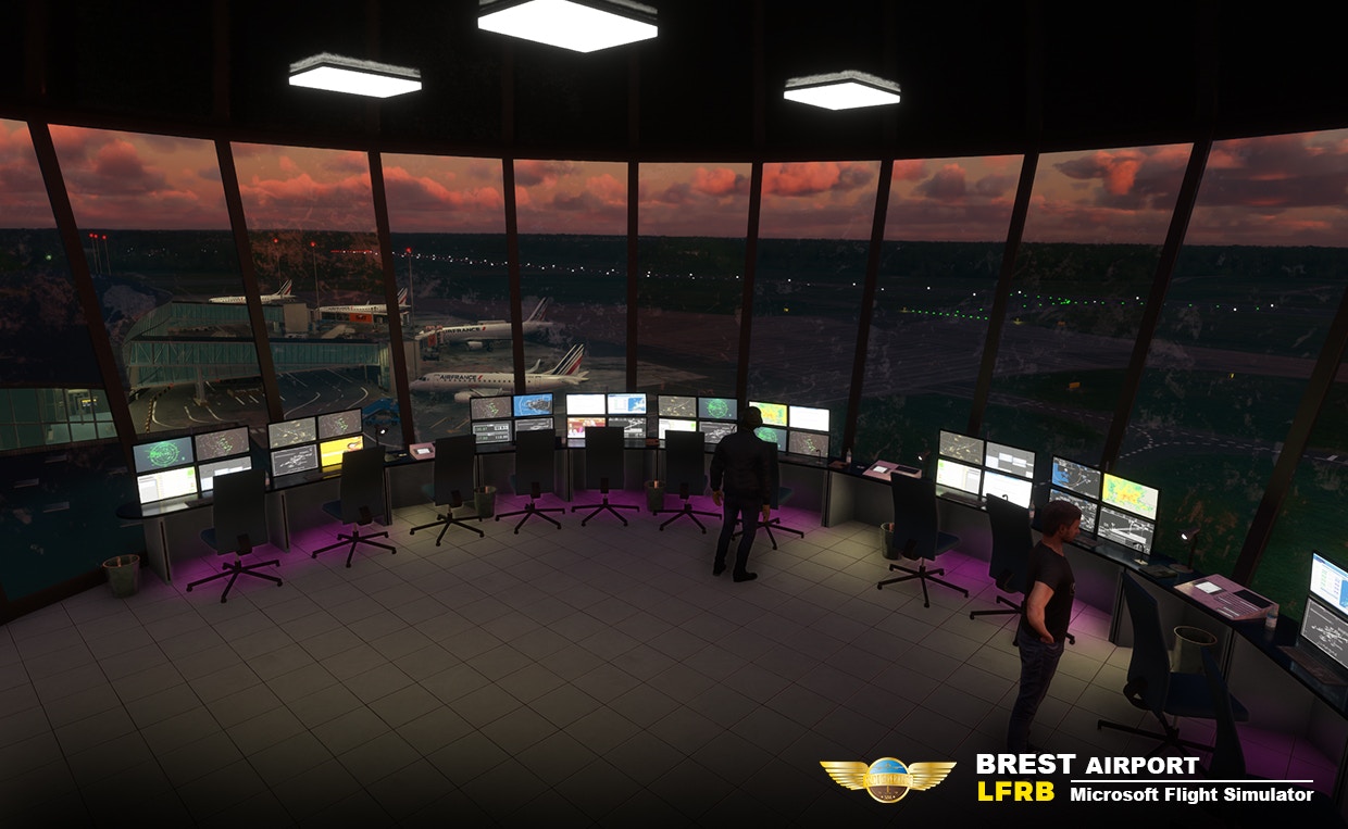 Pilot Experience Sim Brest-Bretagne Airport Released