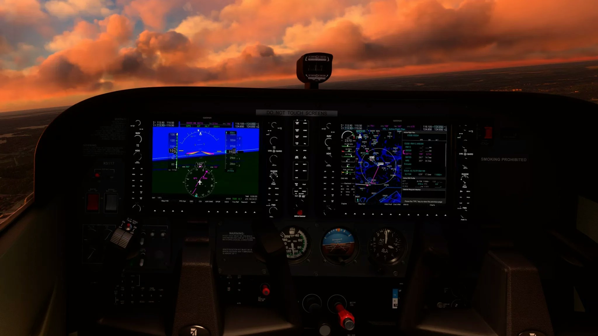 Navigraph's Avionics Plugin G1000 NXi Support