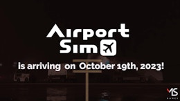 AirportSim Releasing on October 19th 2023