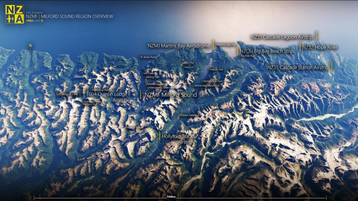 NZA Simulations Releases Milford Sound