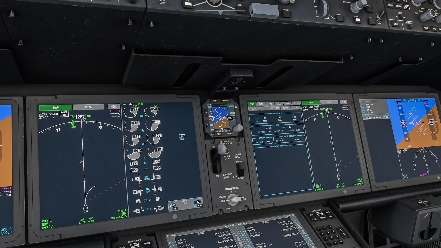 POLYSTORM3D Releases 787 Realistic Cockpit Texture Pack for MSFS - FSElite