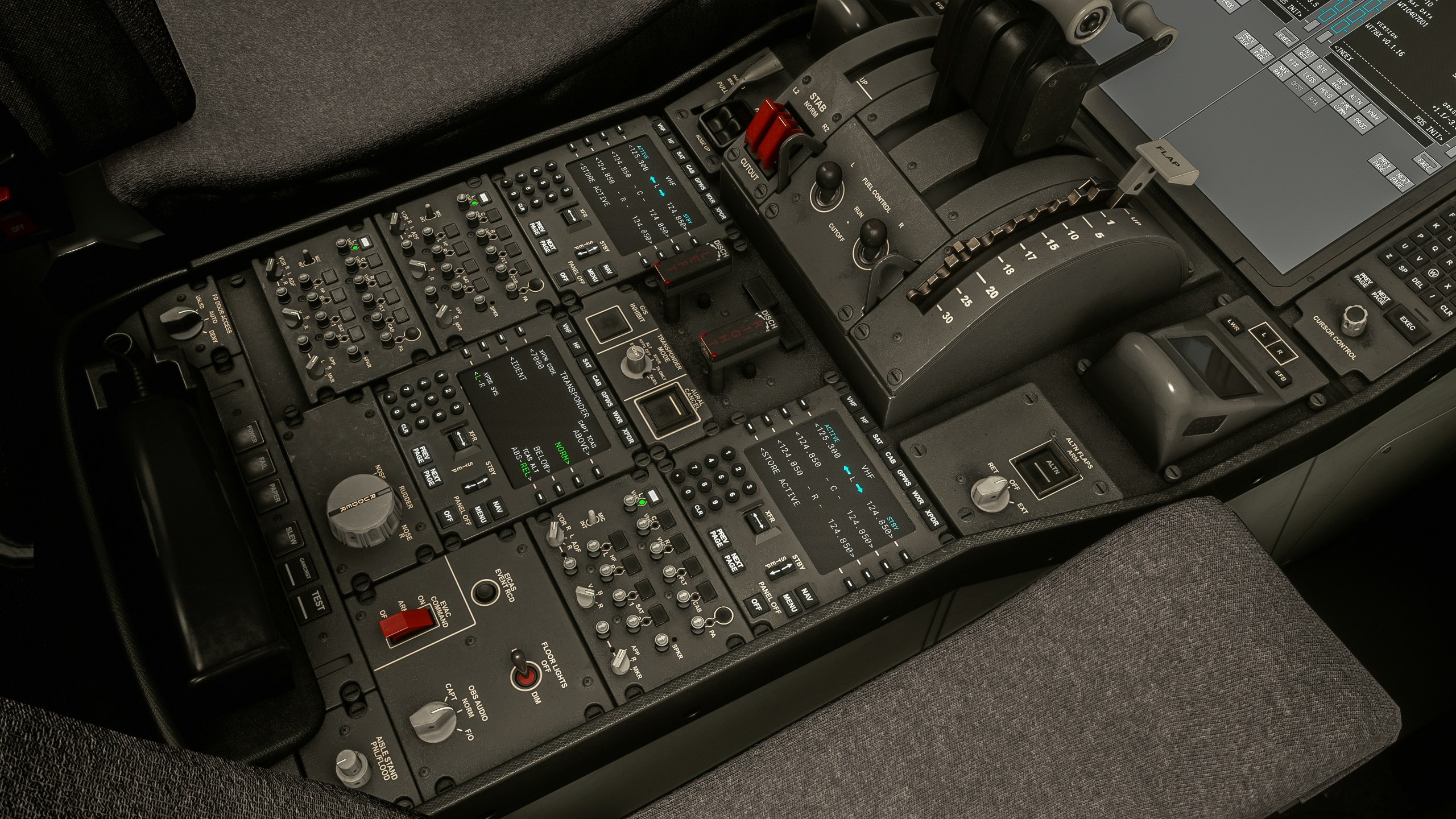 POLYSTORM3D Releases 787 Realistic Cockpit Texture Pack for MSFS