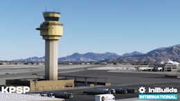 iniBuilds Announces Palm Springs Airport