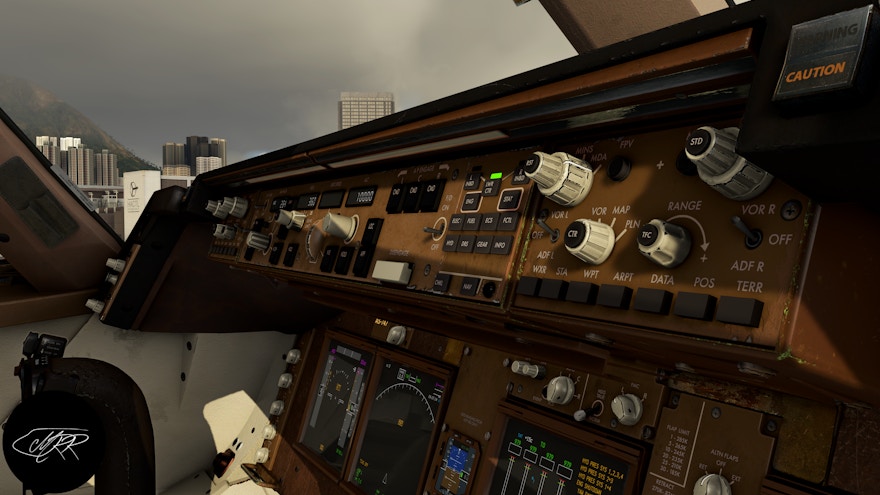 MoreRightRudder Cockpit Texture Mod for the Asobo 747 Released