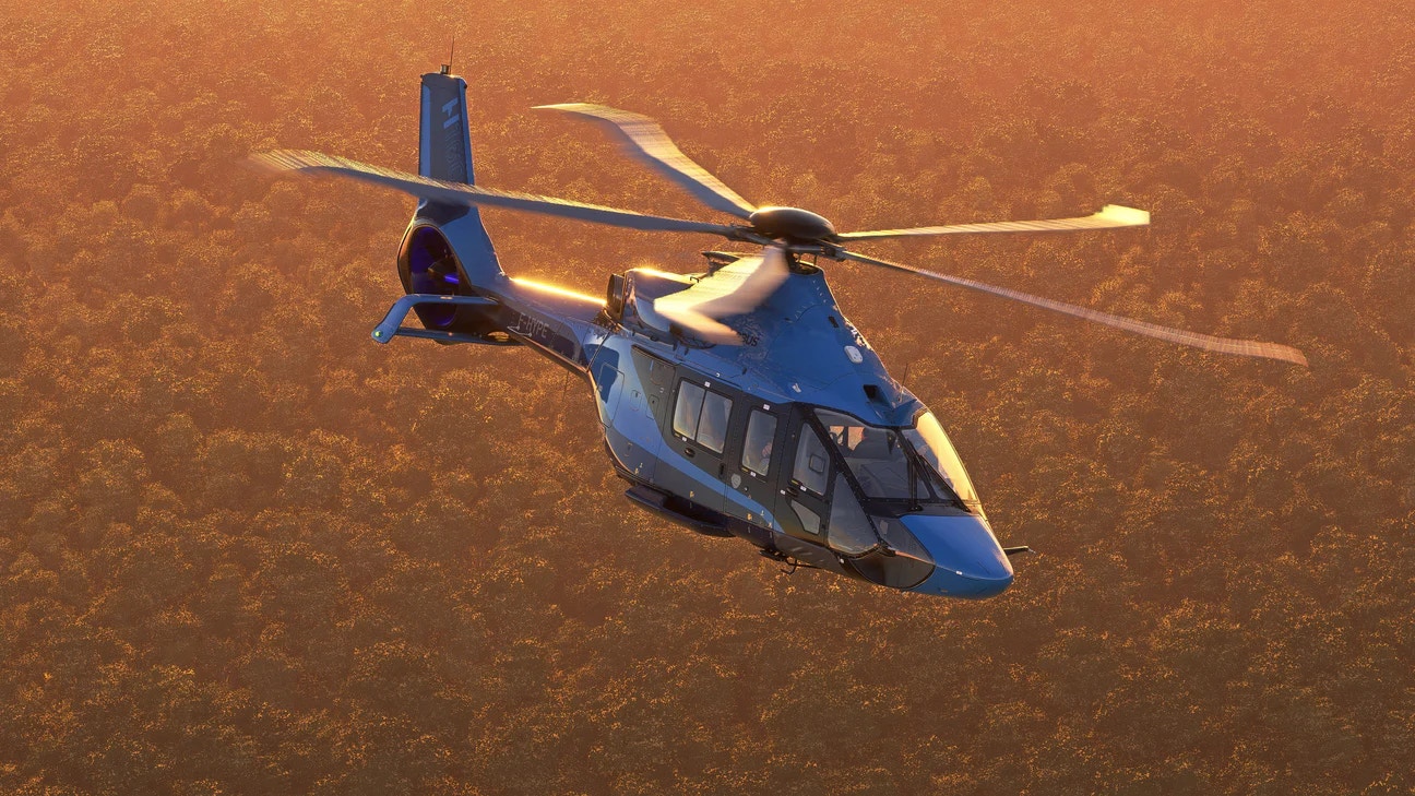 Microsoft Flight Simulator Airbus H160 Helicopter & Minneapolis