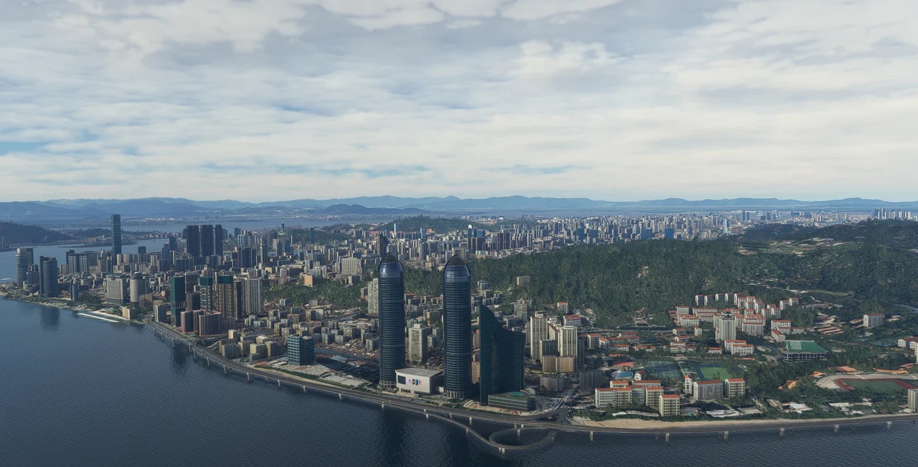 SamScene3D Releases Xiamen Airport and City for MSFS