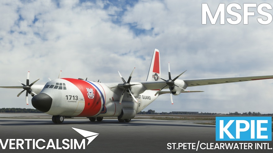 Verticalsim Announces St. Pete-Clearwater International Airport (KPIE)