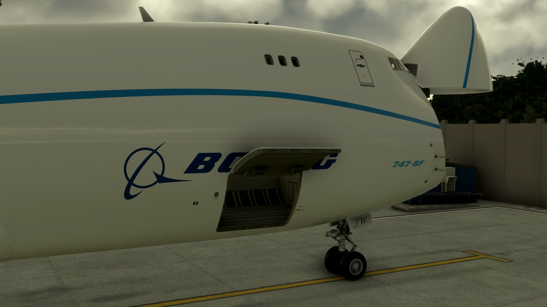 Horizon Sim Shares New Previews of the 747-8F Mod for MSFS