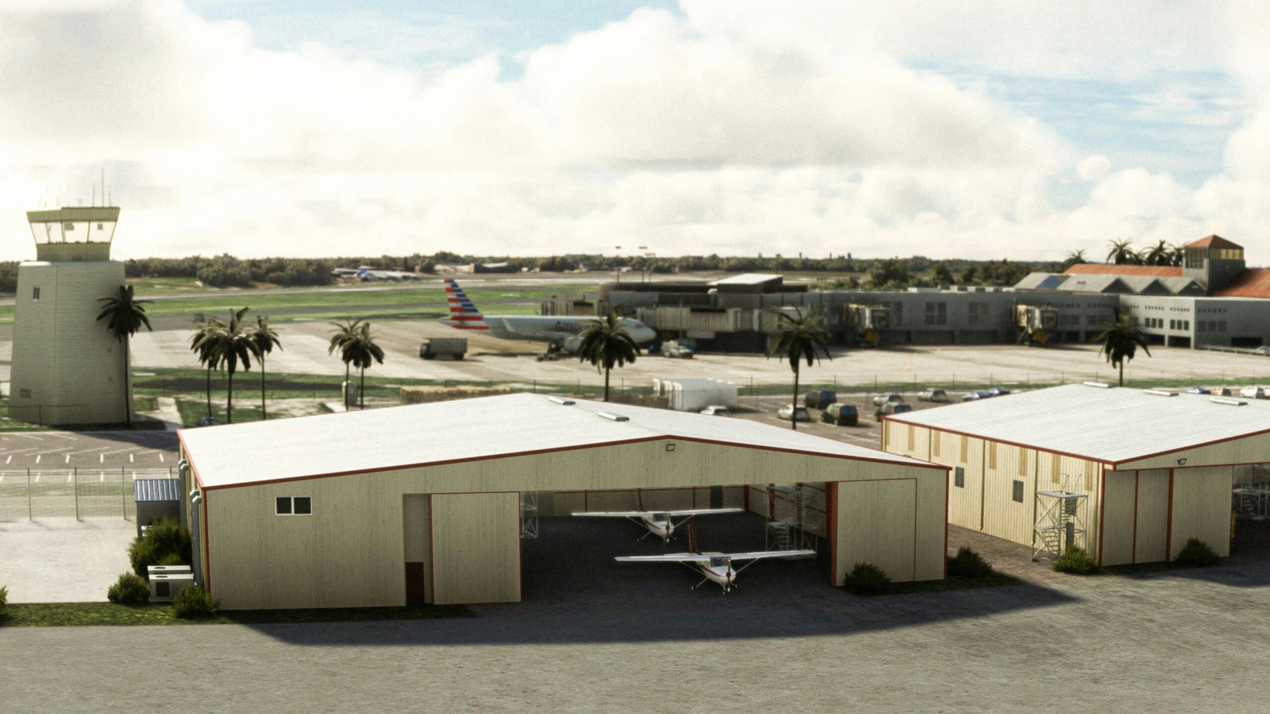 Fly 2 High Releases McAllen Miller Airport for MSFS