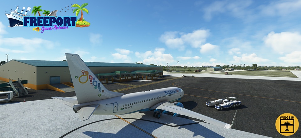 WingSim Releases Freeport Grand Bahama Airport for MSFS