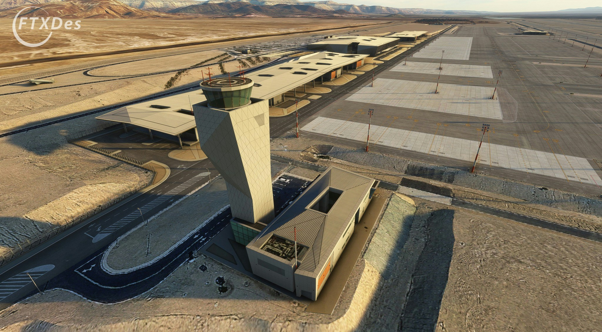 FTXDes Previews Eilat Ramon Airport for MSFS
