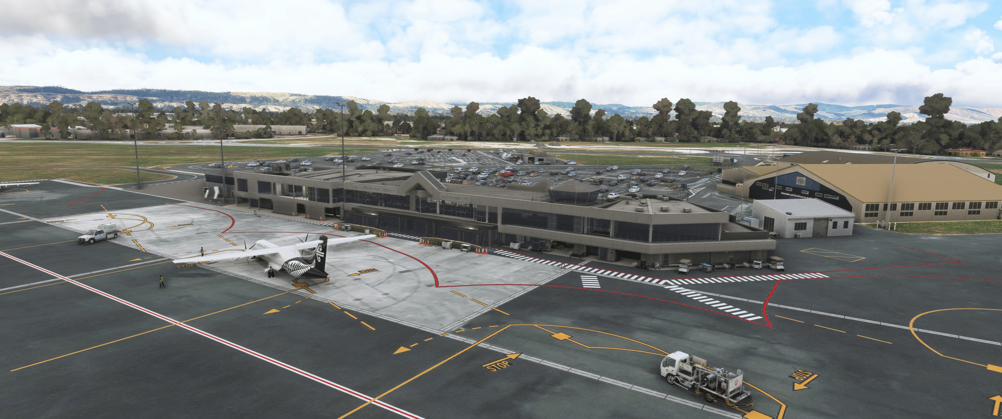 XWind Studios Releases Palmerston North Airport for MSFS