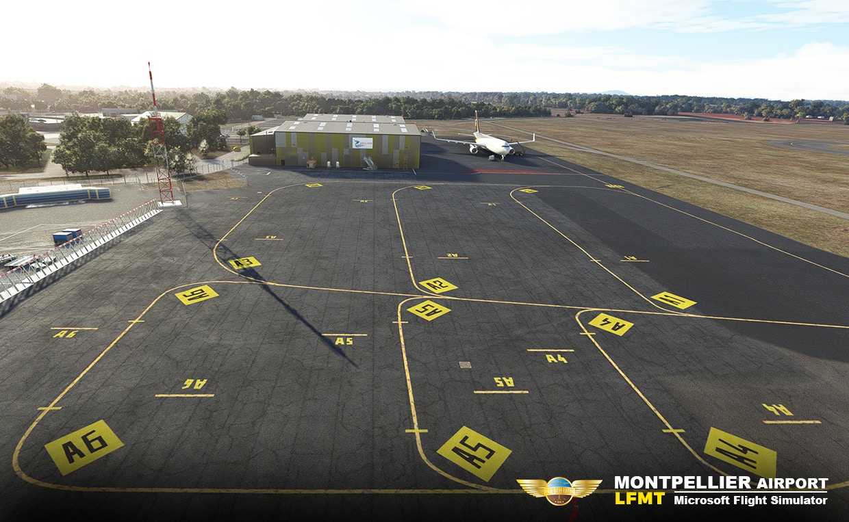 Pilot Experience Sim Releases Montpellier Airport V2 for MSFS