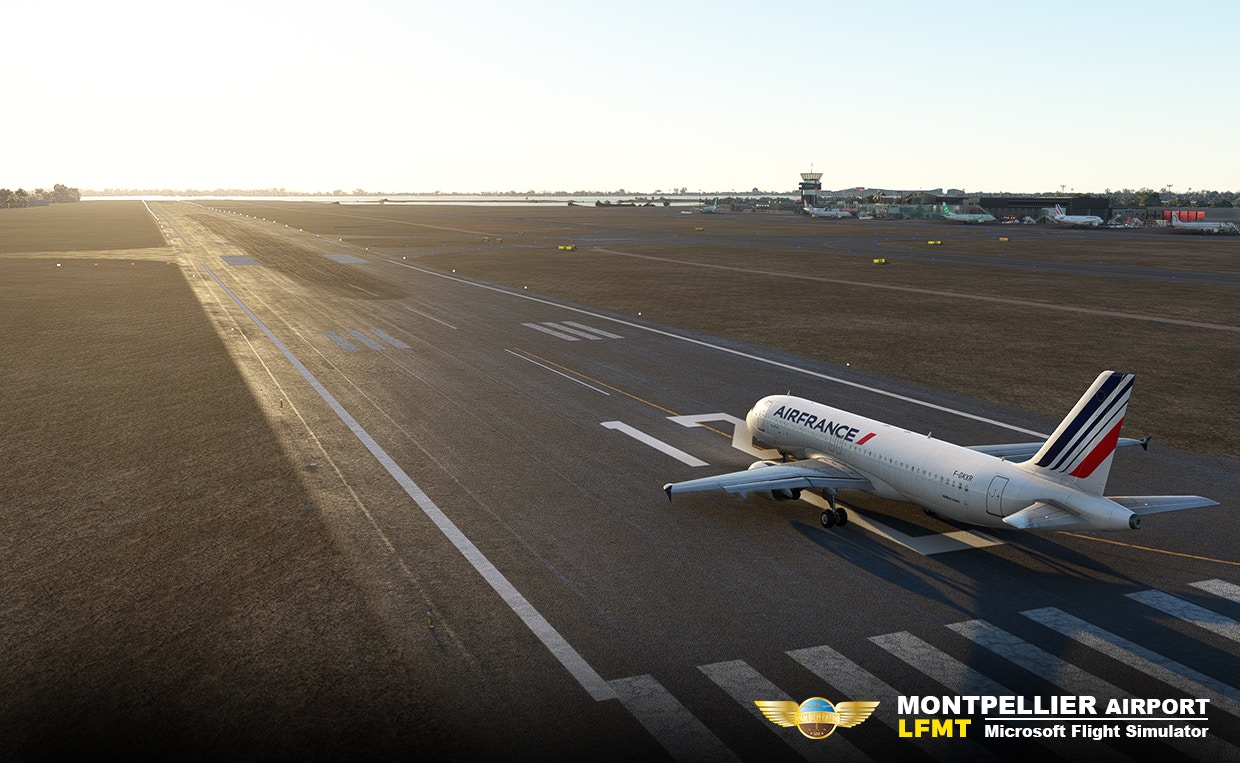 Pilot Experience Sim Releases Montpellier Airport V2 for MSFS