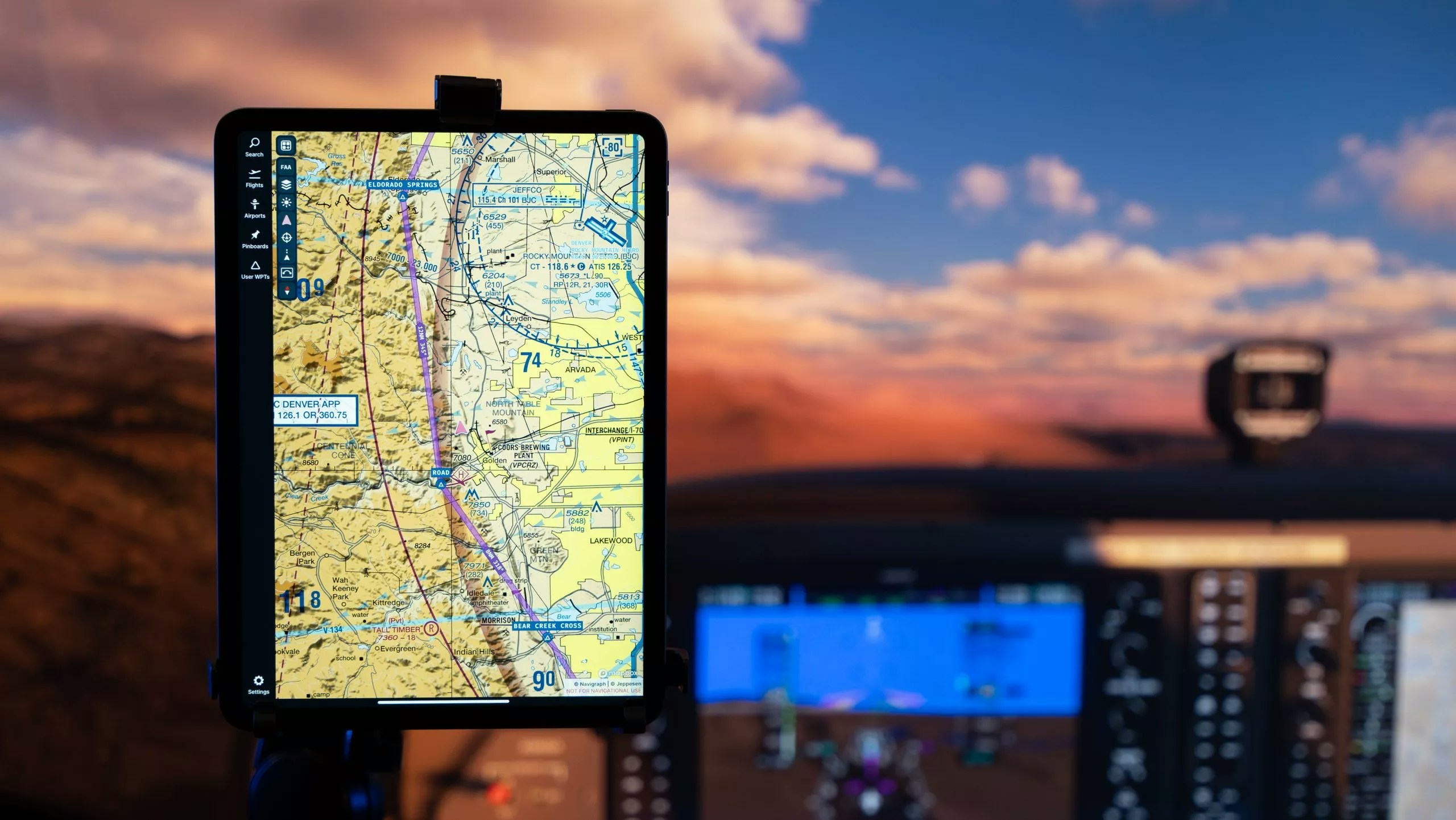 Navigraph Expands Charts with FAA Sectional Charts