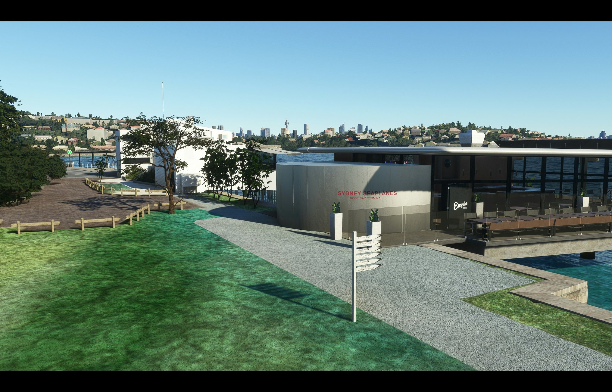Pyramid8 Studios Developing Sydney Seaplane Base for MSFS