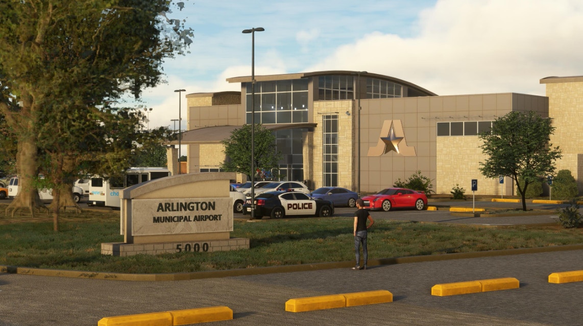 BMWorld & AmSim Release Arlington Municipal Airport for MSFS